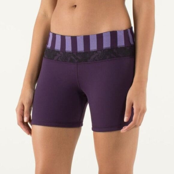 Lululemon Reverse Groove Athletic Shorts - Picture 1 of 13